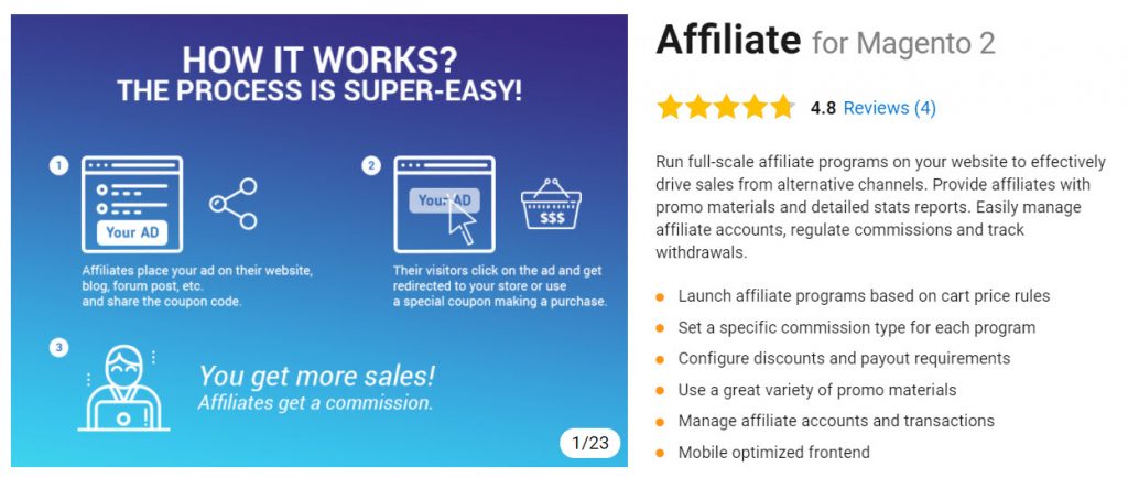 amasty affiliate extension