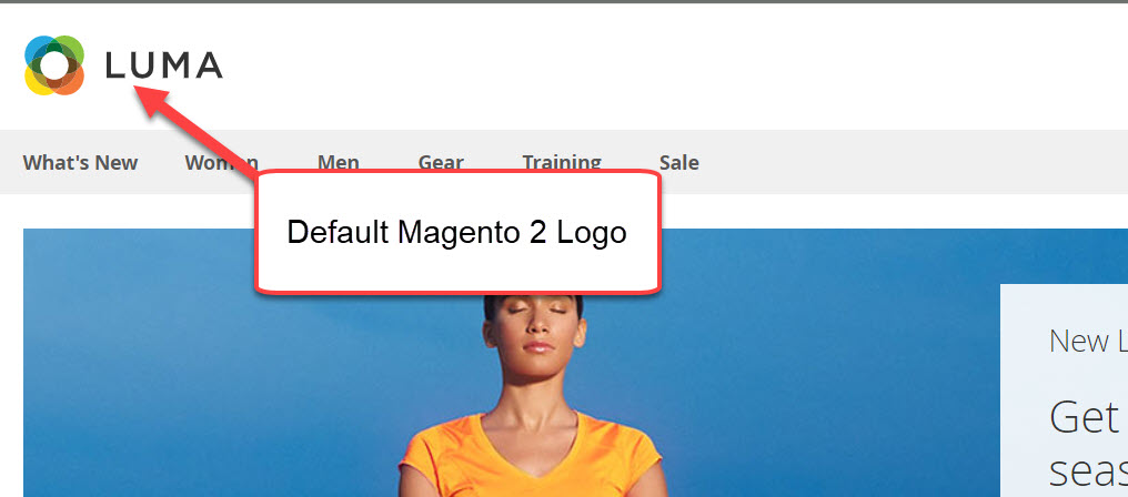 default magento 2 logo