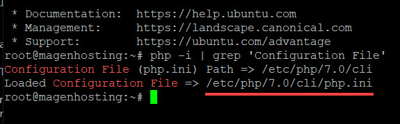 path to php ini linux