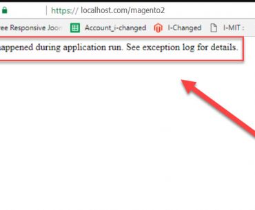 An error has happened during application run magento 2
